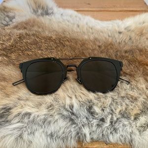 Dior homme black sunglasses